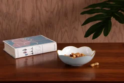 ENCANTO Amelia Mini Round Bowl Slate and White