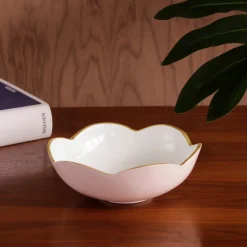 ENCANTO Amelia Mini Round Bowl Camellia and White