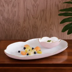 ENCANTO Amelia Mini Round Bowl Camellia and White