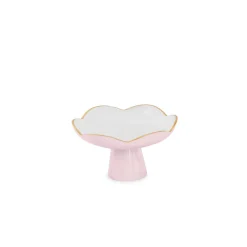 ENCANTO Amelia Small Pedestal Camellia and White