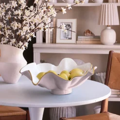 ENCANTO Aries Bowl (Camellia and White)