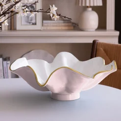 ENCANTO Aries Bowl (Camellia and White)