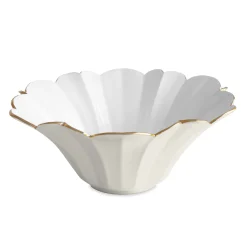 ENCANTO Avril Large Bowl (Cream and White)