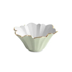 ENCANTO Avril Small Bowl (Pistachio and White)