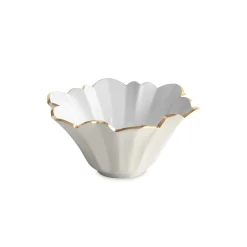 ENCANTO Avril Small Bowl (Cream and White)