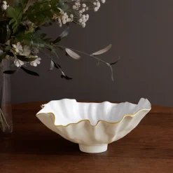 ENCANTO Bloom Medium Bowl (Cream and White)
