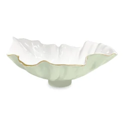 ENCANTO Bloom Medium Bowl (Pistachio and White)