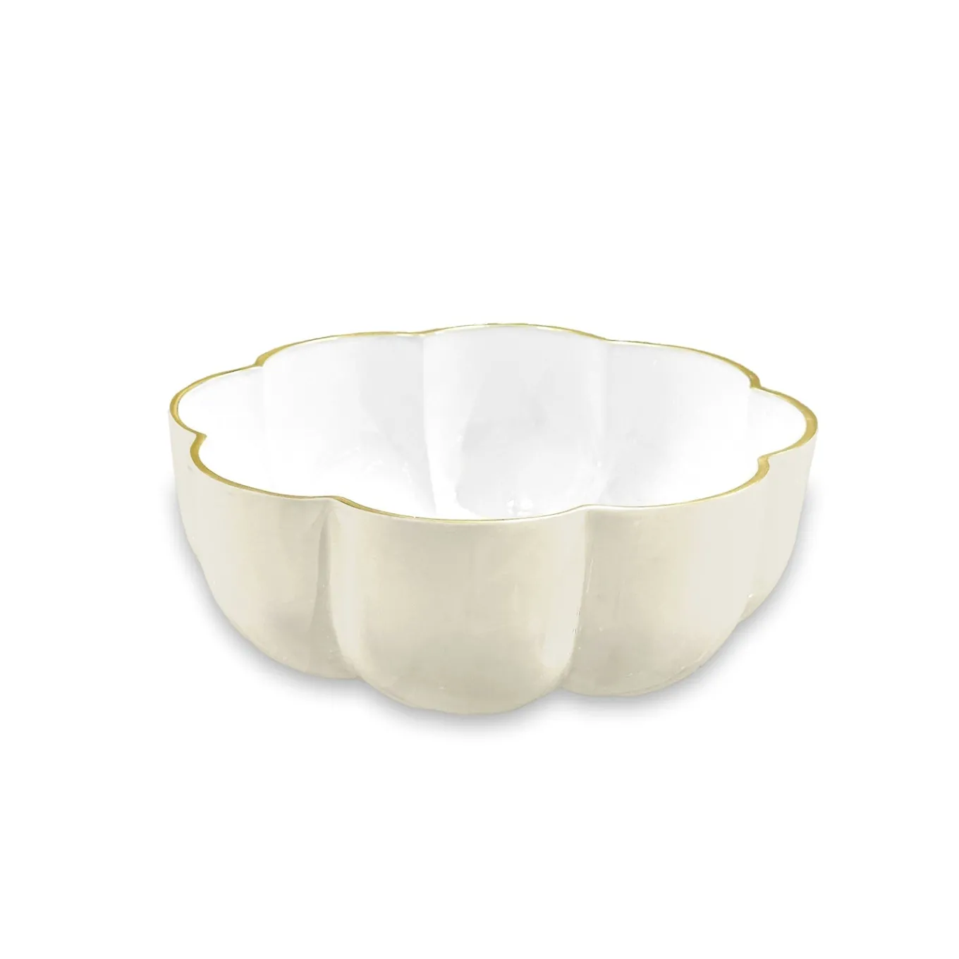 ENCANTO Calabaza Medium Bowl (Cream and White)