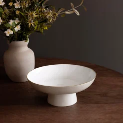 ENCANTO Carnaval Medium Pedestal (Cream and White)