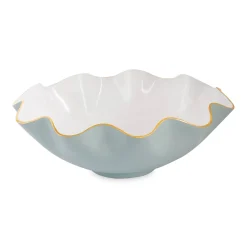 ENCANTO Carola Extra Large Bowl Slate & White