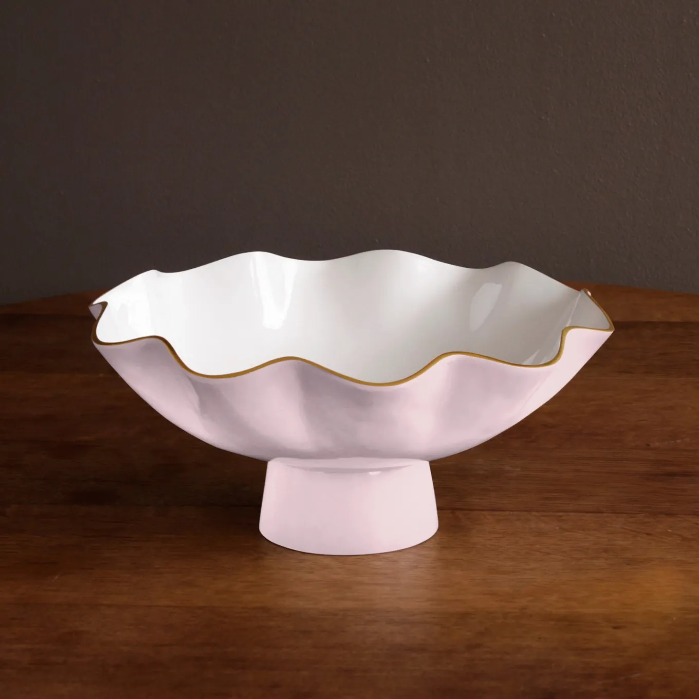 ENCANTO Carola Large Pedestal (Camellia and White)