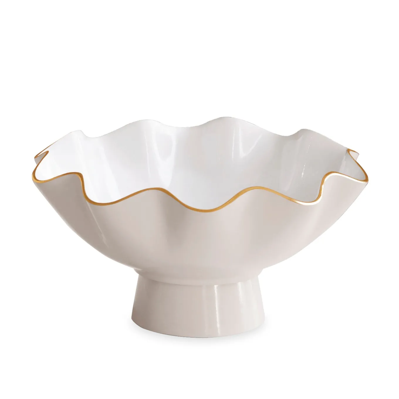 ENCANTO Carola Small Pedestal (Cream and White)