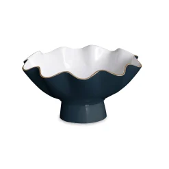 ENCANTO Carola Small Pedestal (Midnight and White)