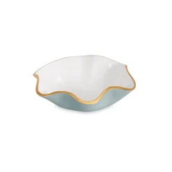 ENCANTO Carola Small Round Bowl Slate and White
