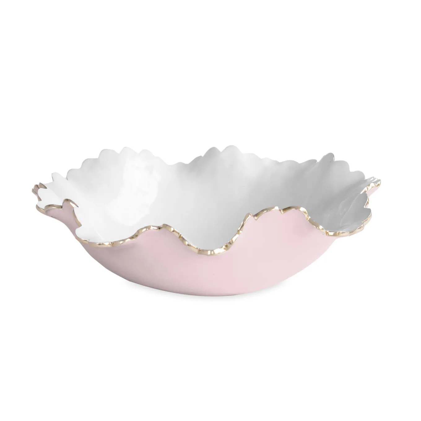 ENCANTO Colette Large Bowl (Camellia and White)
