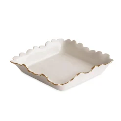 ENCANTO Colette Luncheon Napkin Holder (Cream)