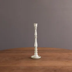 ENCANTO Crosby Small Candlestick Holder (Cream)