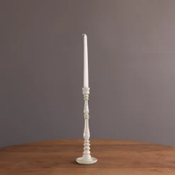 ENCANTO Crosby Small Candlestick Holder (Cream)