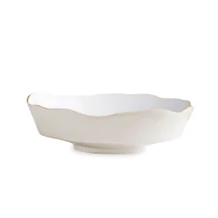 ENCANTO Dakota Large Bowl (Cream and White)