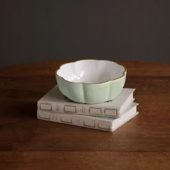ENCANTO Devon Mini Bowl (Pistachio and White)