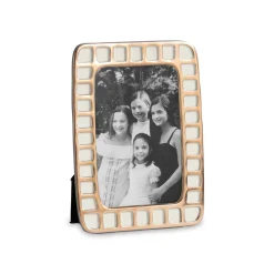 ENCANTO Mosaic 5"x 7" Frame (Cream)