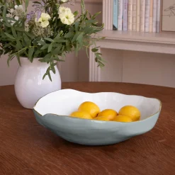 ENCANTO Nuevo Large Bowl (Slate & White)