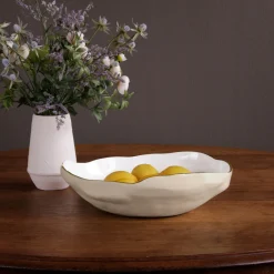 ENCANTO Nuevo Large Bowl (Cream and White)
