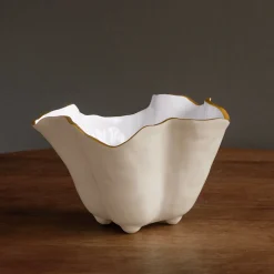 ENCANTO Onyx Ice Bucket (Cream and White)