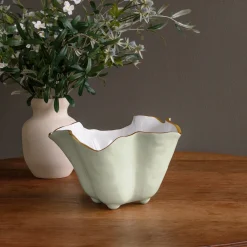 ENCANTO Onyx Ice Bucket (Pistachio and White)