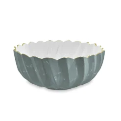 ENCANTO Orlando Medium Bowl (Slate and White)