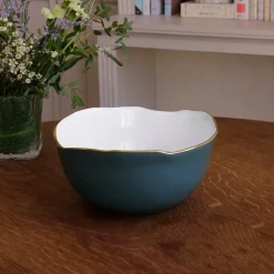 ENCANTO Osaka Large Bowl Midnight & White