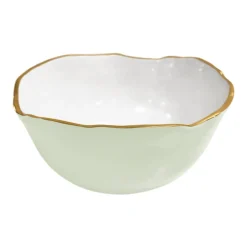 ENCANTO Osaka Large Bowl (Pistachio and White)