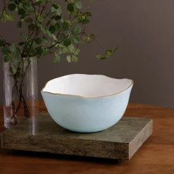 ENCANTO Osaka Large Bowl (Sky Blue and White)