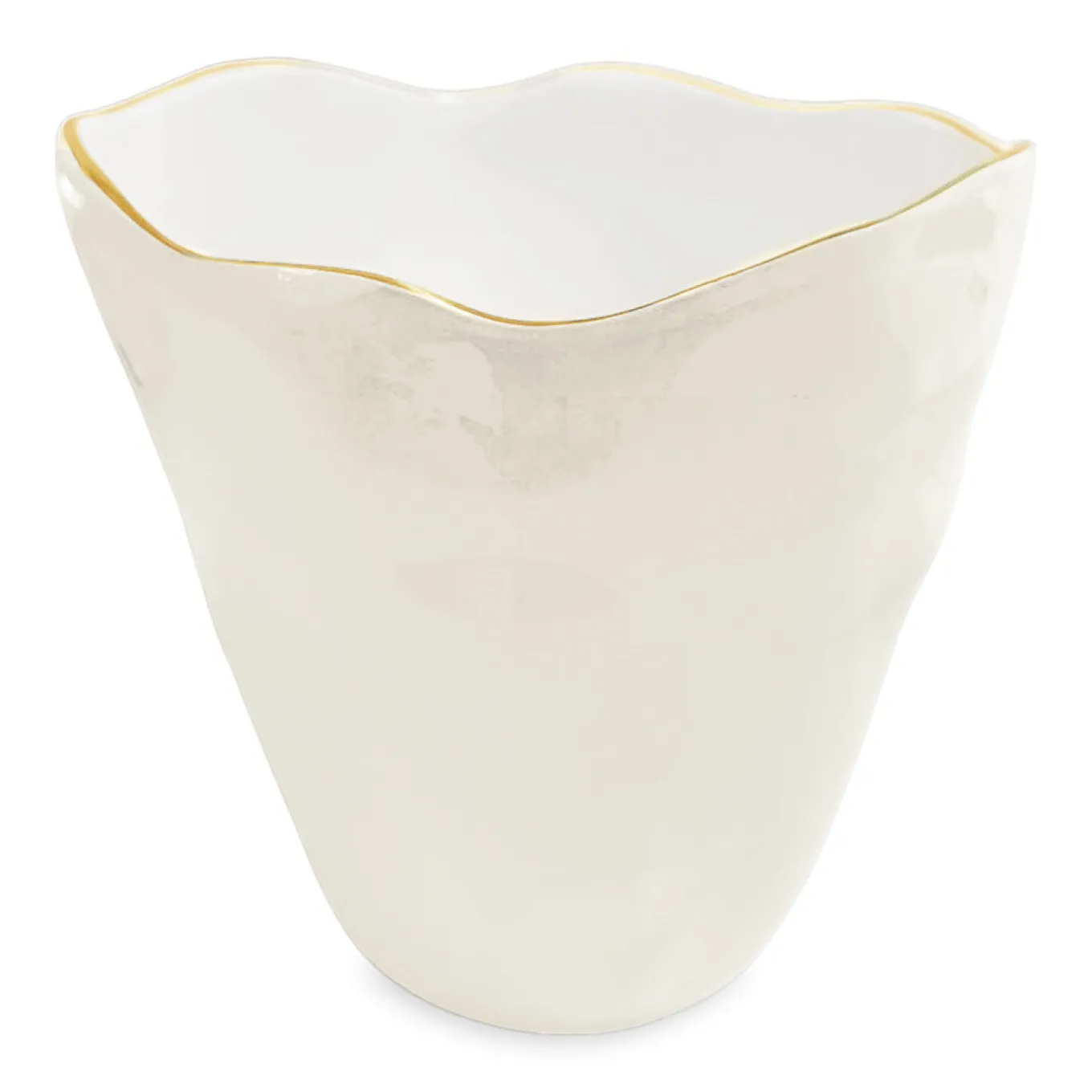 ENCANTO Soho Large Ice Bucket (Cream and White)