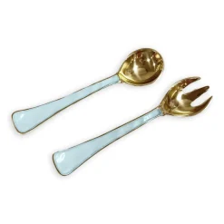 ENCANTO Soho Salad Servers (Sky Blue)