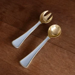 ENCANTO Soho Salad Servers (Periwinkle)
