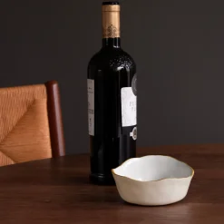 ENCANTO Soho Wine Coaster (Cream and White)