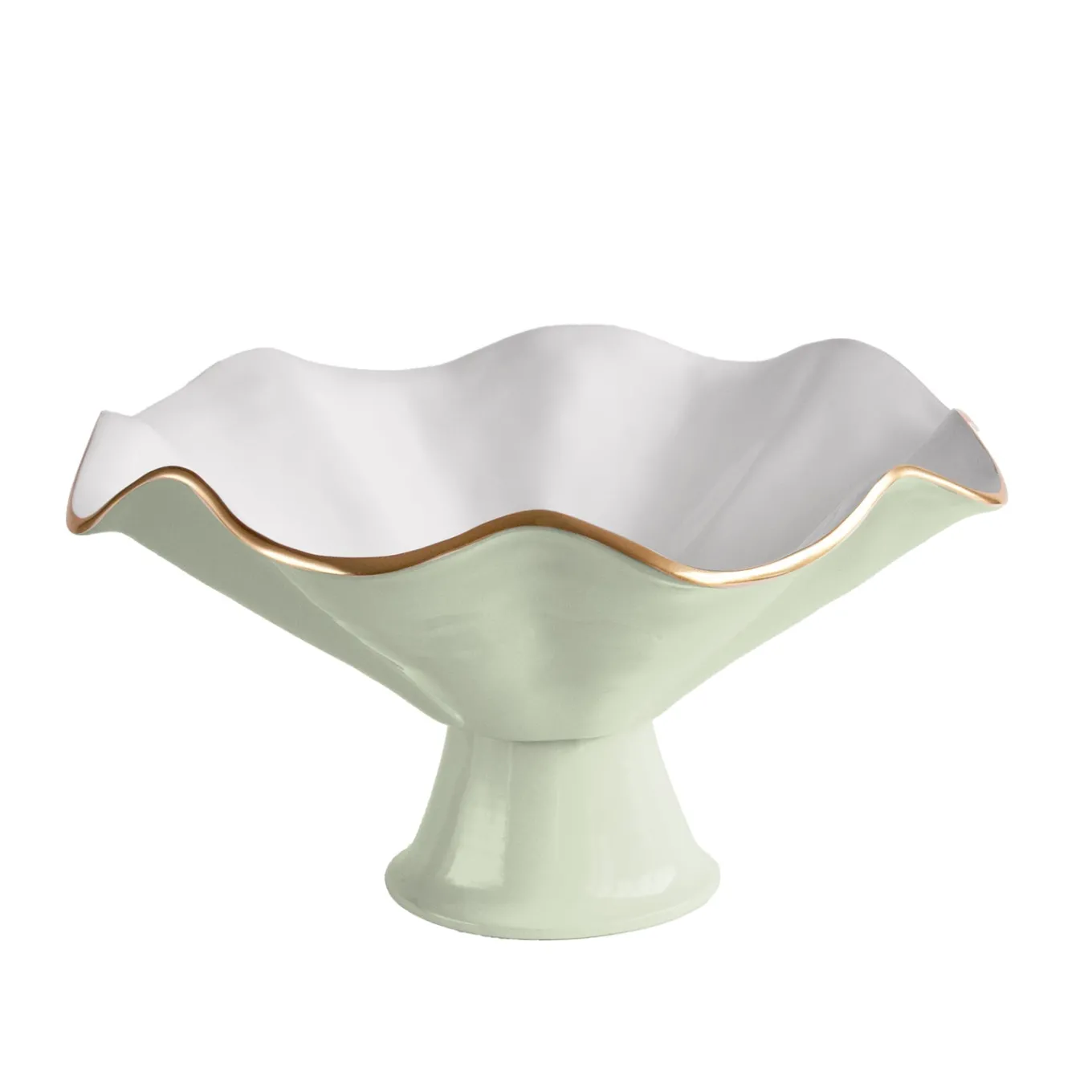 ENCANTO Vento Pedestal (Pistachio and White)