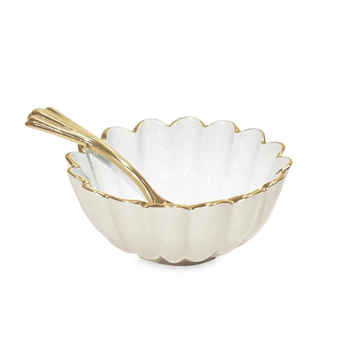 ENCANTO Vienna Mini Bowl with Spoon Cream and White