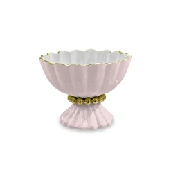 ENCANTO Vienna Mini Pedestal with Spoon (Camellia and White)