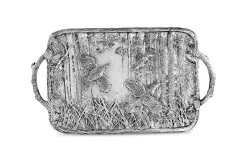 FOREST Quail Tray with Twig Handles