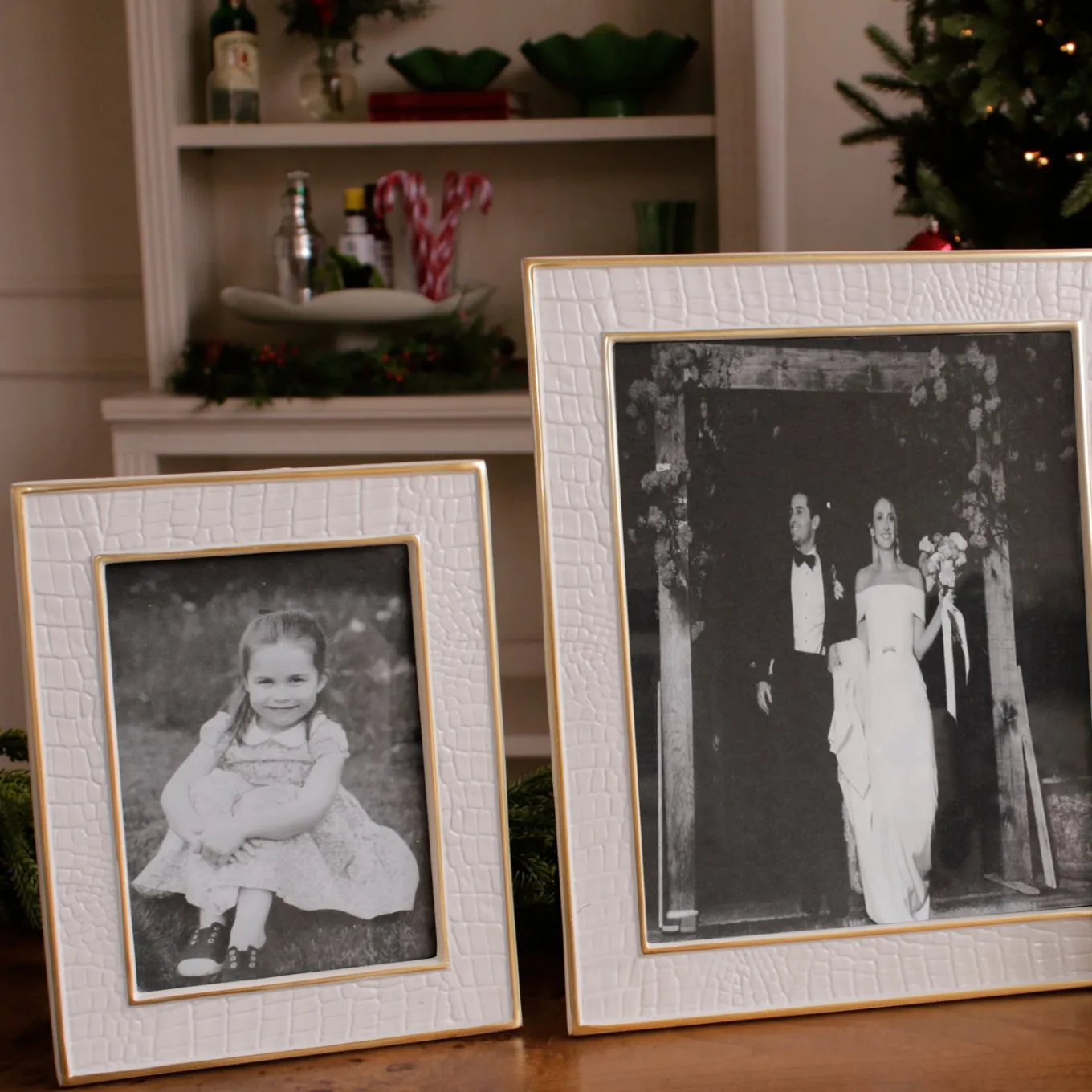 FRAME Encanto Croc 5 x 7 Cream