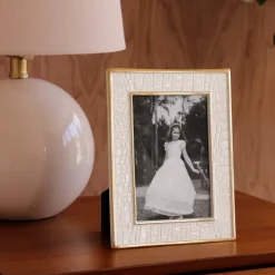 FRAME Encanto Croc 4 x 6 Cream