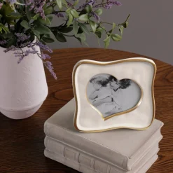 FRAME Encanto Curved Heart 5 x 5 (Cream)