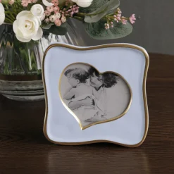 FRAME Encanto Curved Heart 5 x 5 (Periwinkle)