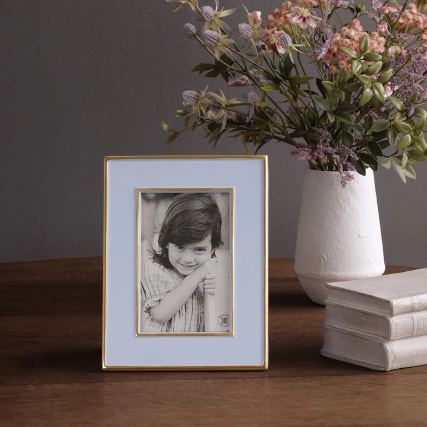 FRAME Encanto Jason 4 x 6 (Periwinkle)