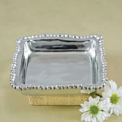 GIFTABLES Organic Pearl Napkin Box
