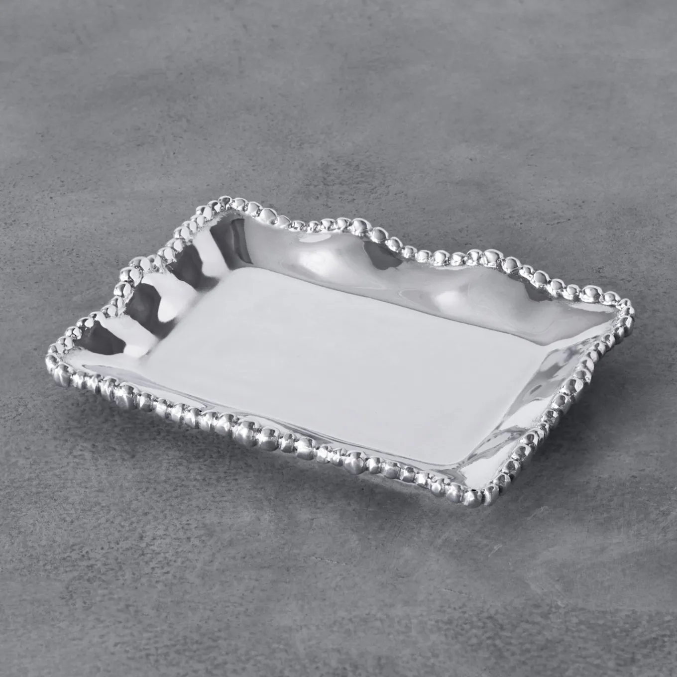 GIFTABLES Organic Pearl Rectangular Tray
