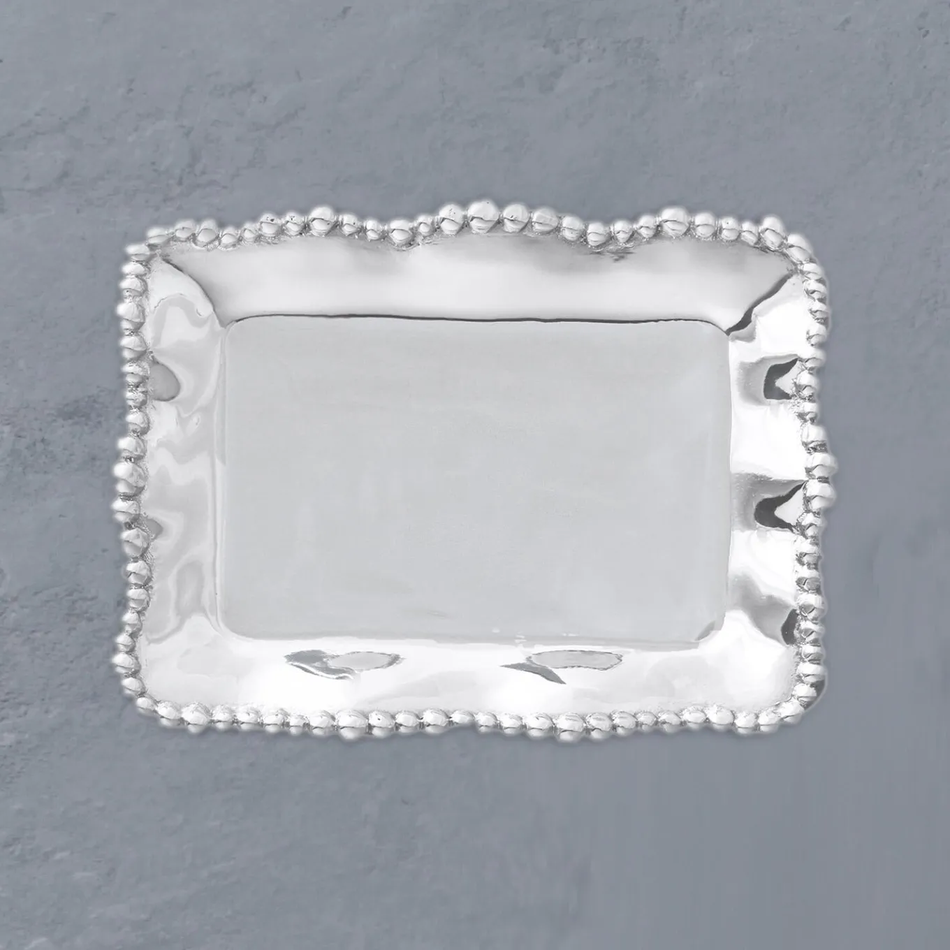 GIFTABLES Organic Pearl Rectangular Tray