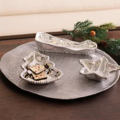 GIFTABLES Organic Pearl Star Bowl